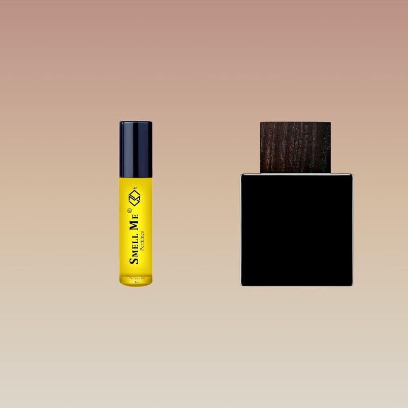 Smell Me Perfume Oil 125 French Perfume Fragrances Long Lasting Scent 8ml Inspired by Laliq Encre Noir Men